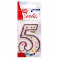 Betty Crocker™ # 5 Birthday Candle Perspective: Main