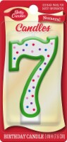 BC Numeral Candle #7 Ea Perspective: Main