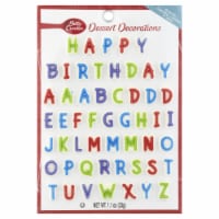 Betty Crocker Happy Birthday Candy Decorations