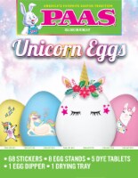 PAAS® Unicorn Eggs Egg Decorating Kit Perspective: Main