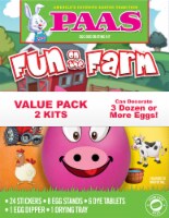 PAAS® Fun on the Farm Deluxe Egg Decorating Kit Perspective: Main