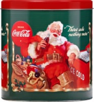 Popcorn Coke Santa Popcorn Tin Perspective: Main