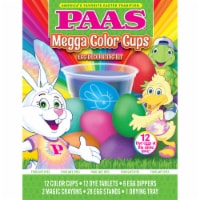 PAAS® Easter Megga Color Cups Egg Decorating Kit Perspective: Main