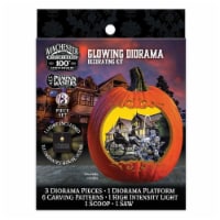 Pumpkin Masters Halloween Winchester Mystery House Glowing Diorama Decorating Kit Perspective: Main