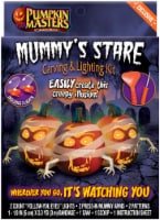 Pumpkin Masters Halloween Mummy Stare Pumpkin Light Kit Perspective: Main