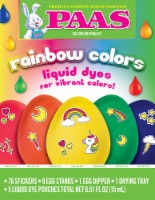 PAAS® Rainbow Colors Egg Decorating Kit Perspective: Main