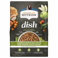 Rachael Ray Nutrish Dish Chicken & Brown Rice with Veggies & Fruit Dry Dog Food