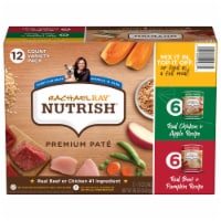 Rachael Ray Nutrish Chicken and Beef Wet Dog Food Variety Pack