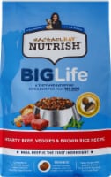 Rachael Ray Nutrish Big Life Hearty Beef Veggie & Brown Rice Dry Adult Dog Food Perspective: Main