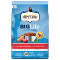 Rachael Ray Nutrish Big Life Hearty Beef Veggie & Brown Rice Recipe Dry Dog Food