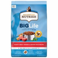 Rachael Ray Nutrish Big Life Hearty Beef Veggie & Brown Rice Recipe Dry Dog Food