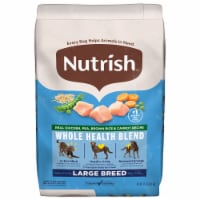 Nutrish™ Real Chicken Pea Brown Rice & Carrot Whole Health Blend Large Breed Dog Food Perspective: Main