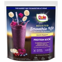 Dole Boosted Protein Kick Smoothie Kit 4 - 7 oz Bags Perspective: Main