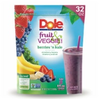 Dole® Fruit & Veggie Blends Berries 'n Kale Frozen Blend