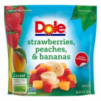 Dole® Strawberries, Peaches & Bananas Frozen Fruit