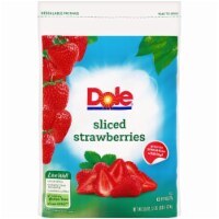 Dole Sliced Frozen Strawberries Perspective: Main