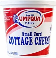 Umpqua Dairy Small Curd Cottage Cheese Perspective: front
