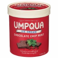 Umpqua Mint Chocolate Chip Ice Cream Tub