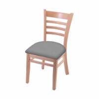 Holland Bar Stool 314018Nat007 18 in. 3140 Series Chair, Natural Finish with Canter Folkstone