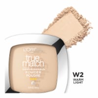 L'Oreal Paris True Match Super Blendable Oil-Free W2 Light Ivory Pressed Powder