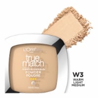 L'Oreal Paris True Match Super Blendable Oil-Free W3 Nude Beige Pressed Powder