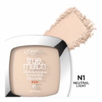 L'Oreal Paris True Match Super Blendable Oil-Free N1 Soft Ivory Pressed Powder