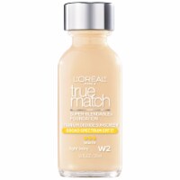 L'Oreal Paris True Match Super Blendable Warm Light Ivory W2 Liquid Foundation