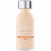 L'Oreal Paris® True Match Super-Blendable® Neutral Soft Ivory N1 Liquid Foundation Perspective: Main