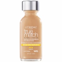 L'Oreal Paris® True Match W6 Warm Sun Beige Super-Blendable® SPF 17 Liquid Foundation Perspective: Main