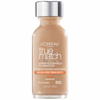 L'Oreal® Paris True™ Match Super Blendable N5 True Beige Liquid Foundation Perspective: Main