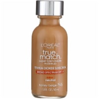L'Oreal® Paris True Match Super Blendable® Neutral Honey Beige N6 Liquid Foundation Perspective: Main