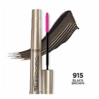 L'Oreal Paris Telescopic Mascara Washable Intense Lengthening 915 Black  Brown, 0.27 fl oz - Kroger