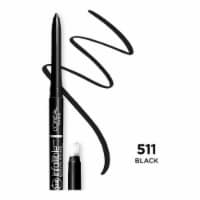 L'Oreal Paris Infallible Black Never Fail Pencil Eyeliner with Built in Sharpener