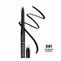 L'Oreal Paris Infallible Carbon Black Never Fail Pencil Eyeliner with Built in Sharpener
