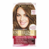 L'Oreal Paris Excellence Creme 6G Light Golden Brown Permanent Triple Care Hair Color