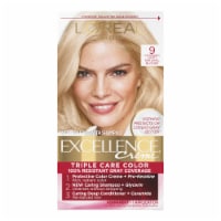 L'Oreal Paris Excellence Permanent Hair Color with Triple Care Protection 9 Light Natural Blonde Perspective: Main