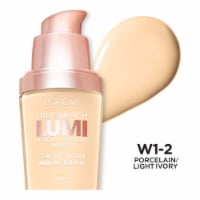 L'Oreal® Paris True Match Lumi W1-2 Porcelain Foundation With SPF 20