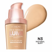 L'Oreal Paris True Match Lumi Foundation N3 Natural Buff Perspective: Main