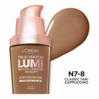 L'Oreal Paris True Match Lumi N7-8 Classic Tan/Cappuccino Foundation