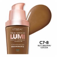 L'Oreal Paris True Match Lumi Foundation C7-8 Nut Brown/Cocoa Perspective: Main
