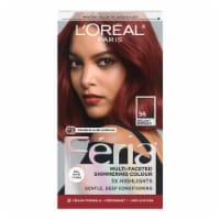 L'Oreal Paris Feria Multi-Faceted Shimmering 56 Brilliant Bordeaux Permanent Hair Color