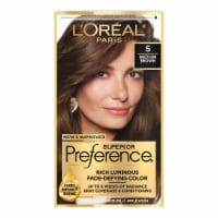 L'Oreal Paris Superior Preference 5 Medium Brown Permanent Hair Color