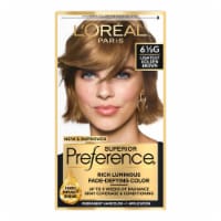 L'Oreal Paris Superior Preference 6.5G Lightest Golden Brown Permanent Hair Color