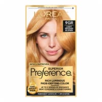 L'Oreal Paris Superior Preference Permanent Hair Color 9GR Light Golden Reddish Blonde Perspective: Main