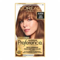 L'Oreal Paris Superior Preference 6AM Light Amber Brown Permanent Hair Color