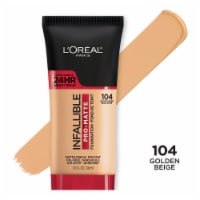 L'Oreal Paris Infallible Pro-Matte 104 Golden Beige Foundation