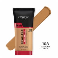 L'Oreal Paris Infallible Pro-Matte 108 Caramel Beige Foundation