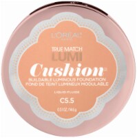 L'Oreal Paris True Match Lumi Cushion C5.5 Natural Tan Liquid Foundation Perspective: Main