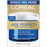 L'Oreal Paris Age Perfect Mature Skin Hydrating Moisterizer Night Cream Perspective: Main