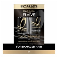 L'Oreal Paris Elvive Total Repair 5 Shampoo + Conditioner Value Pack